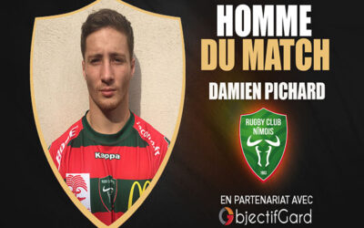 Damien Pichard Homme du Match Blagnac / Nîmes