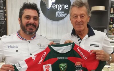 Vincent Vergne, partenaire du Rugby Club Nîmois