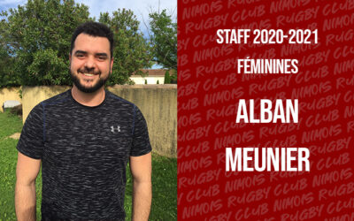 Alban MEUNIER – responsable sportif Equipe Féminine