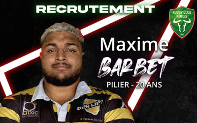 RECRUE 2021/2022 – MAXIME BARBET