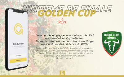 Golden Cup – Une nouvelle façon de vivre une rencontre de rugby !