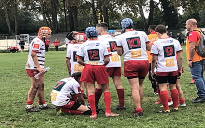 Des jeunes rugbymans très en jambes