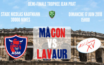 Mâcon / Lavaur – Demi-Finale au stade Kaufmann