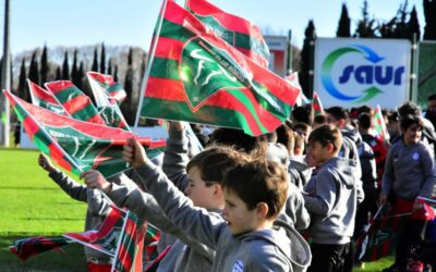 L’Ecole de Rugby au soutien de l’Equipe 1 !